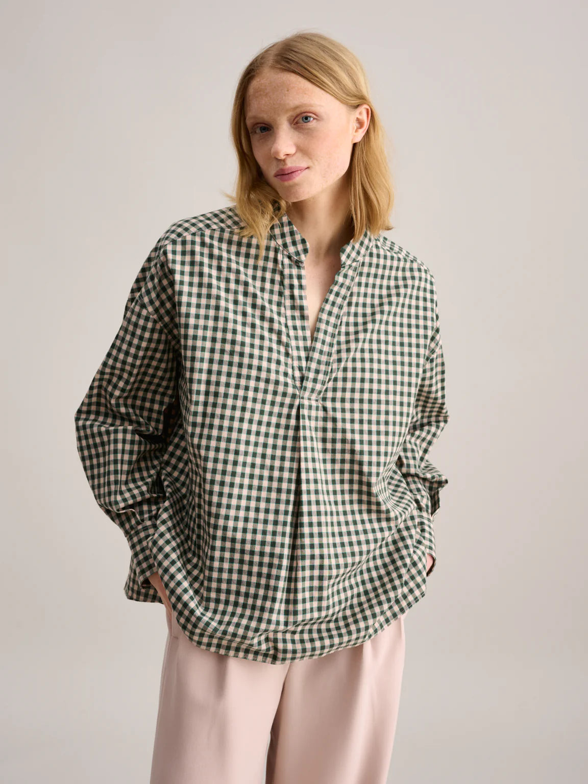 CAMISA Bellerose AW23 Gent check n
