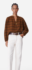 CAMISA Vanessa Bruno AW23 Nipoa fawn/black