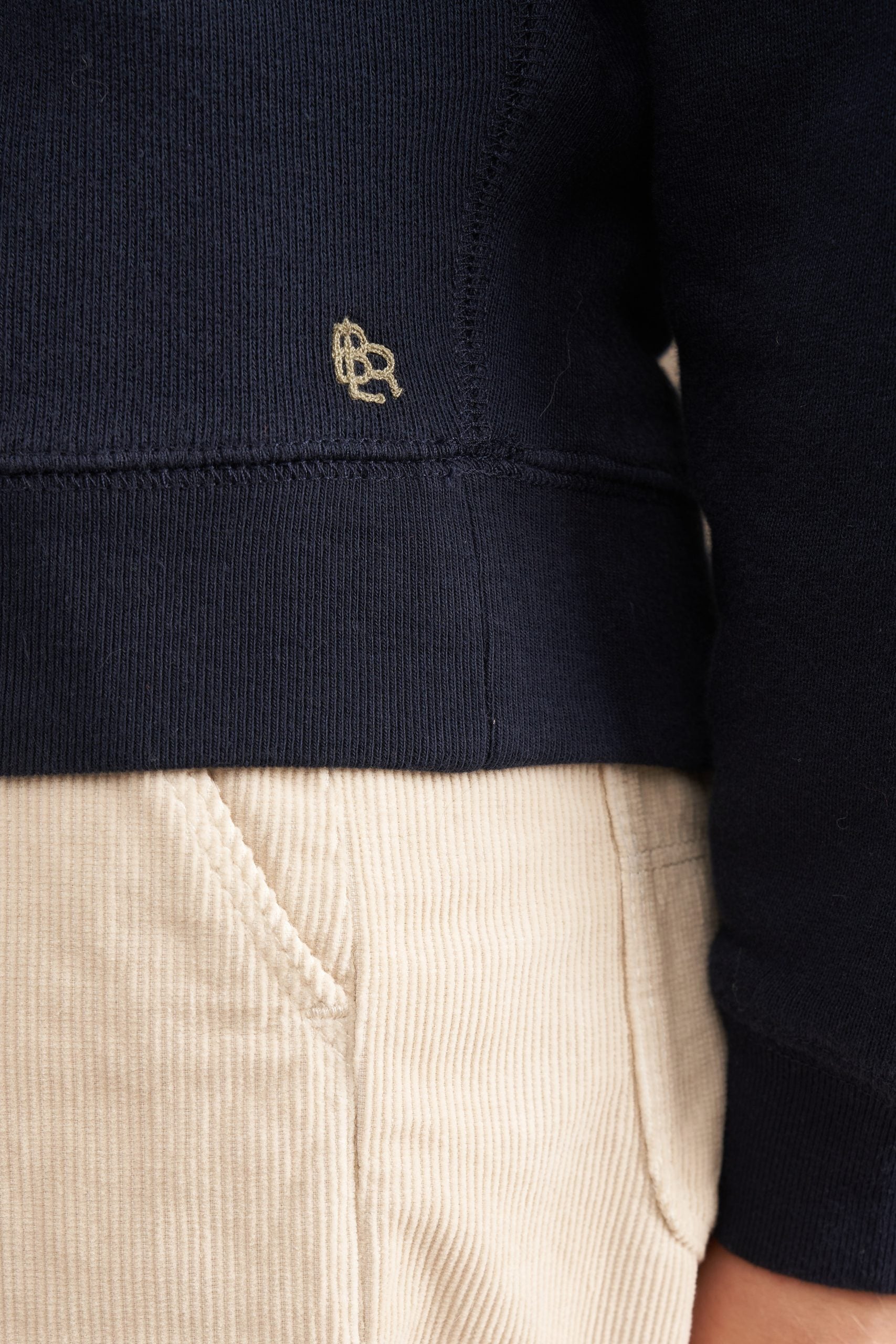 SUDADERA Bellerose AW24 Fellow navy