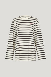 CAMISETA Baum und Pferdgarten AW24 Jeevana black Whisper stripe