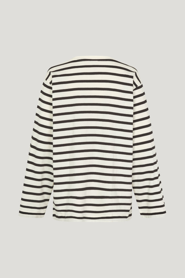 CAMISETA Baum und Pferdgarten AW24 Jeevana black Whisper stripe