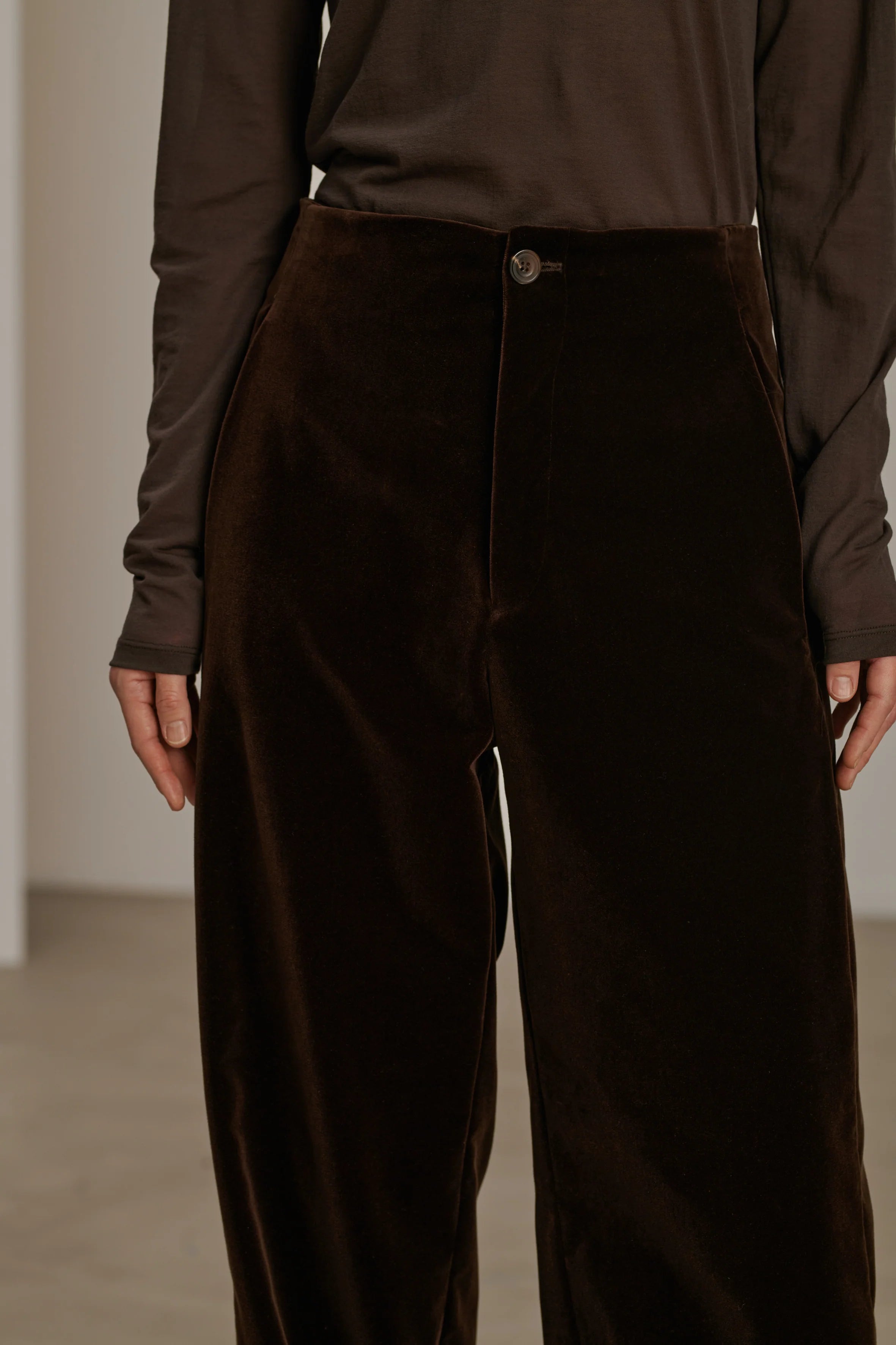 PANTALÓN Soeur Paris AW24 Celestin marron