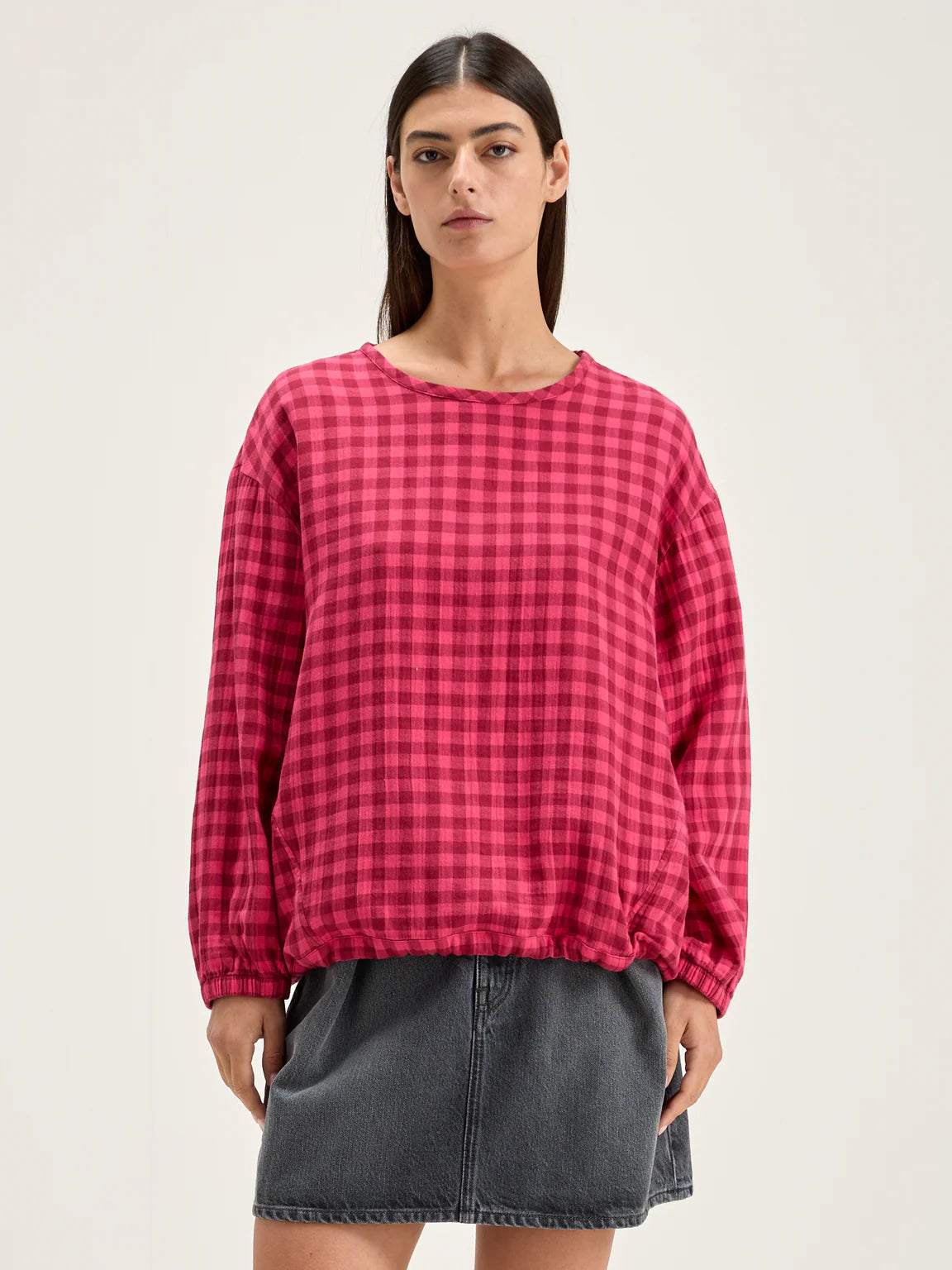 BLUSA Bellerose AW24 Padoue check B