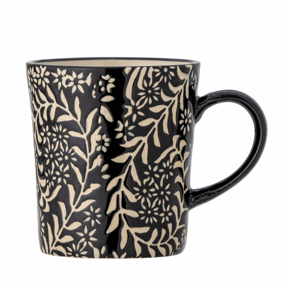 TAZA Aswan black stoneware