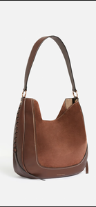 BOLSO Vanessa Bruno AW23 Hobo marron glace