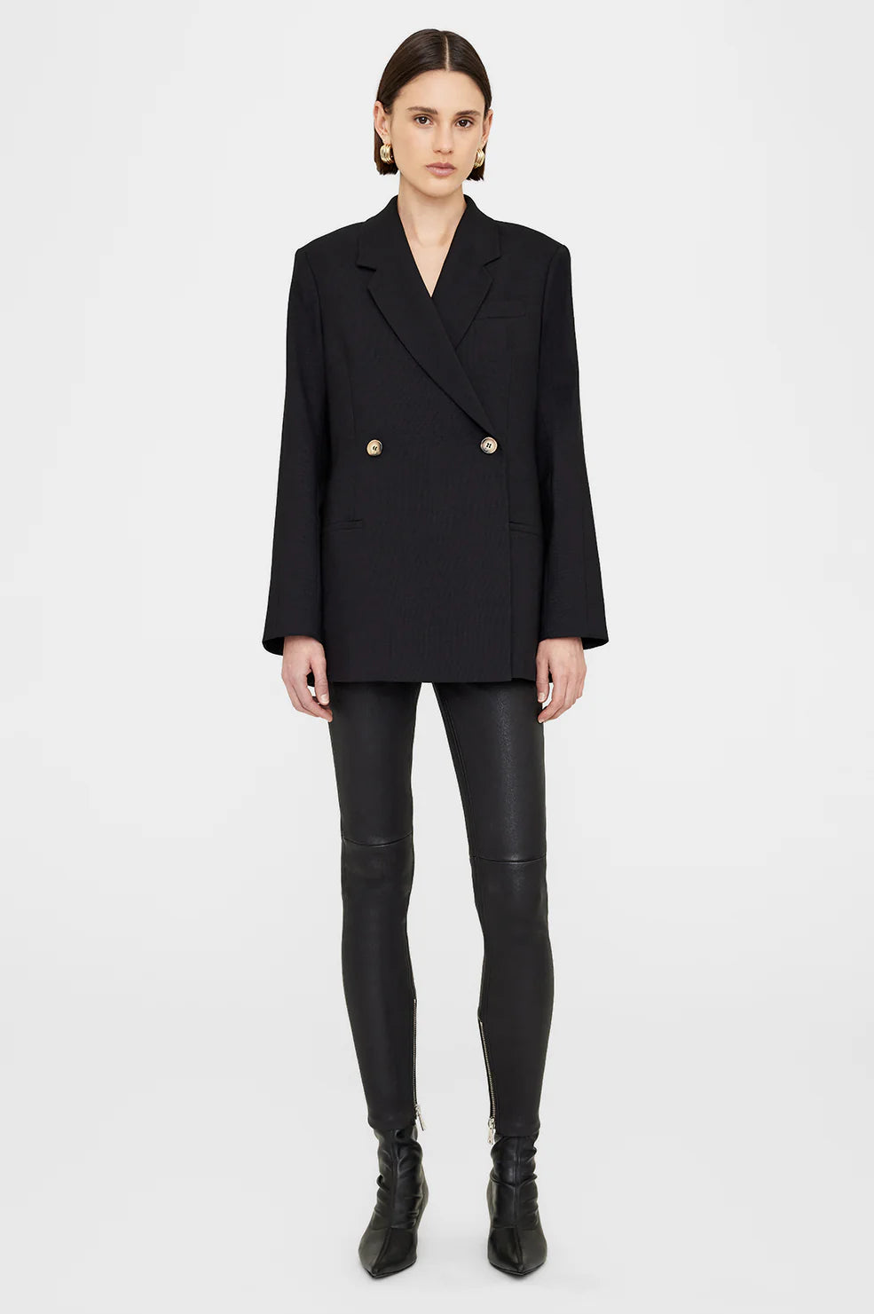 BLAZER, AMERICANA Anine Bing AW24 Kaia black