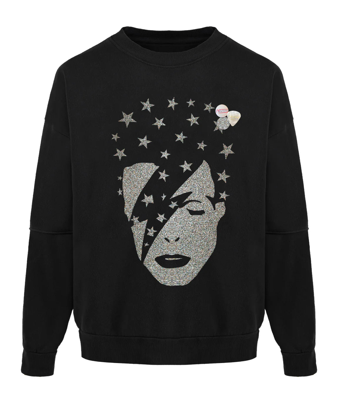 SUDADERA Newtone brand AW24 roller singer night - David Bowie