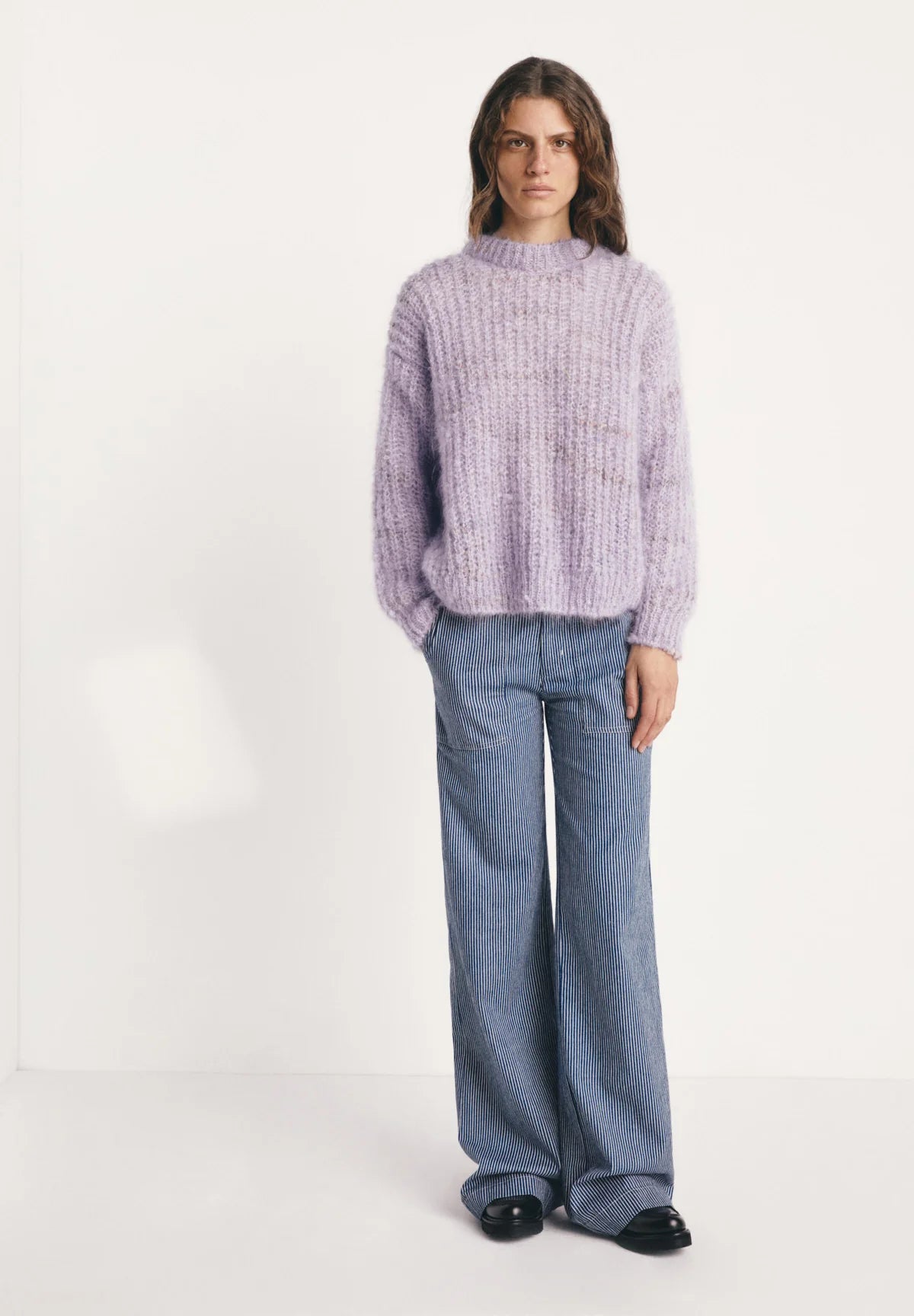 JERSEY de PUNTO Masscob AW24 Alley mauve