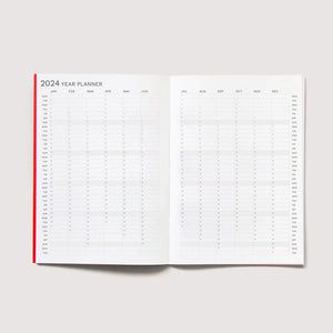 PLANNER Octagon 2024 planificador mensual grande A4