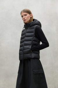 CHALECO Ecoalf AW24 Aoraki negro