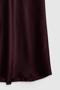 FALDA Anine Bing AW24 Bar silk bordeaux