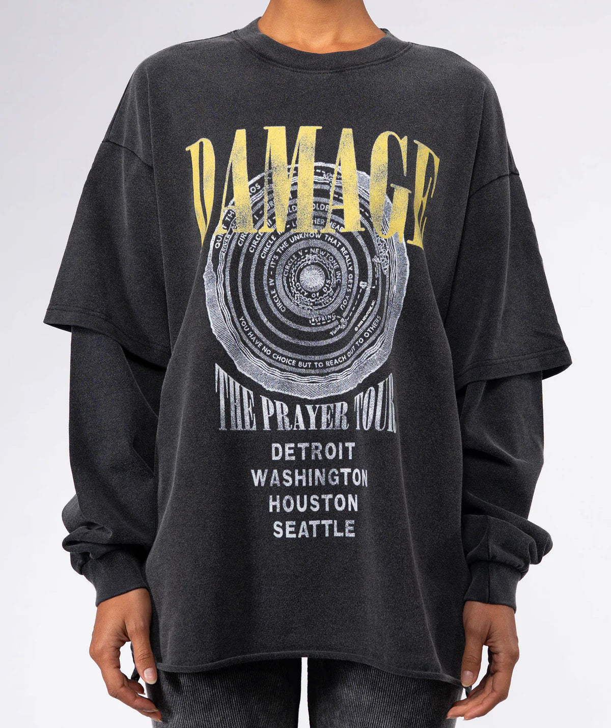 SUDADERA Newtone AW25 Klimer damage pepper