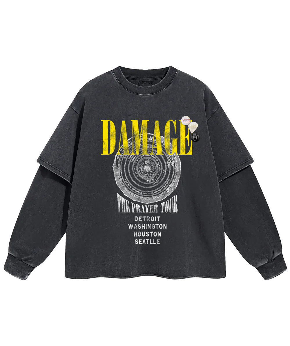 SUDADERA Newtone AW25 Klimer damage pepper
