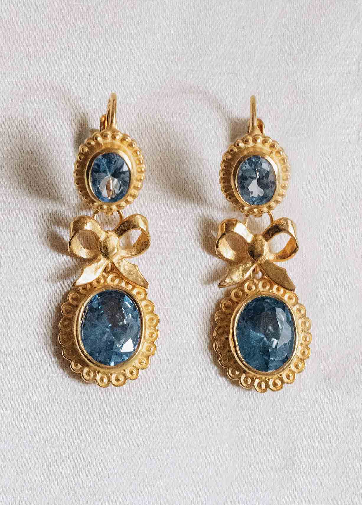 PENDIENTES Alhaja Cultstore Isabelinos aqua