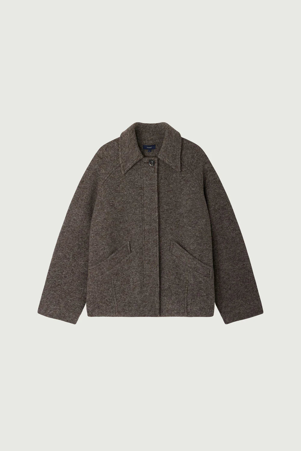 ABRIGO, CHAQUETA Soeur AW25 Balard gris/marron