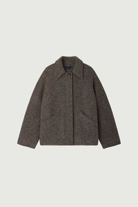 ABRIGO, CHAQUETA Soeur AW25 Balard gris/marron