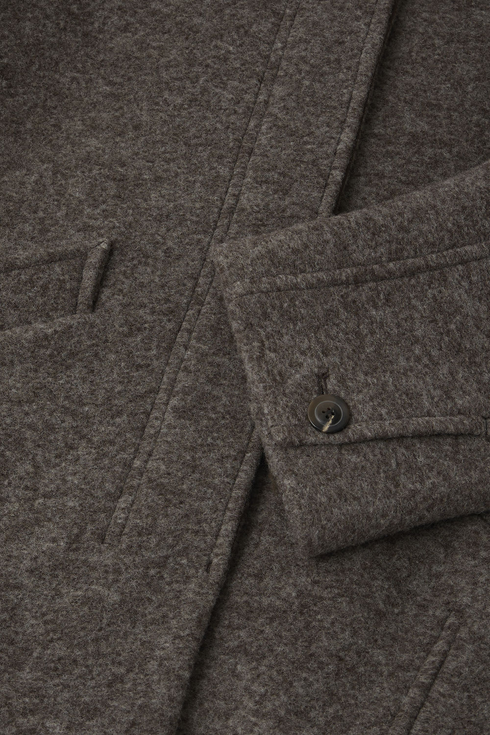 ABRIGO, CHAQUETA Soeur AW25 Balard gris/marron
