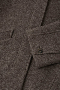 ABRIGO, CHAQUETA Soeur AW25 Balard gris/marron