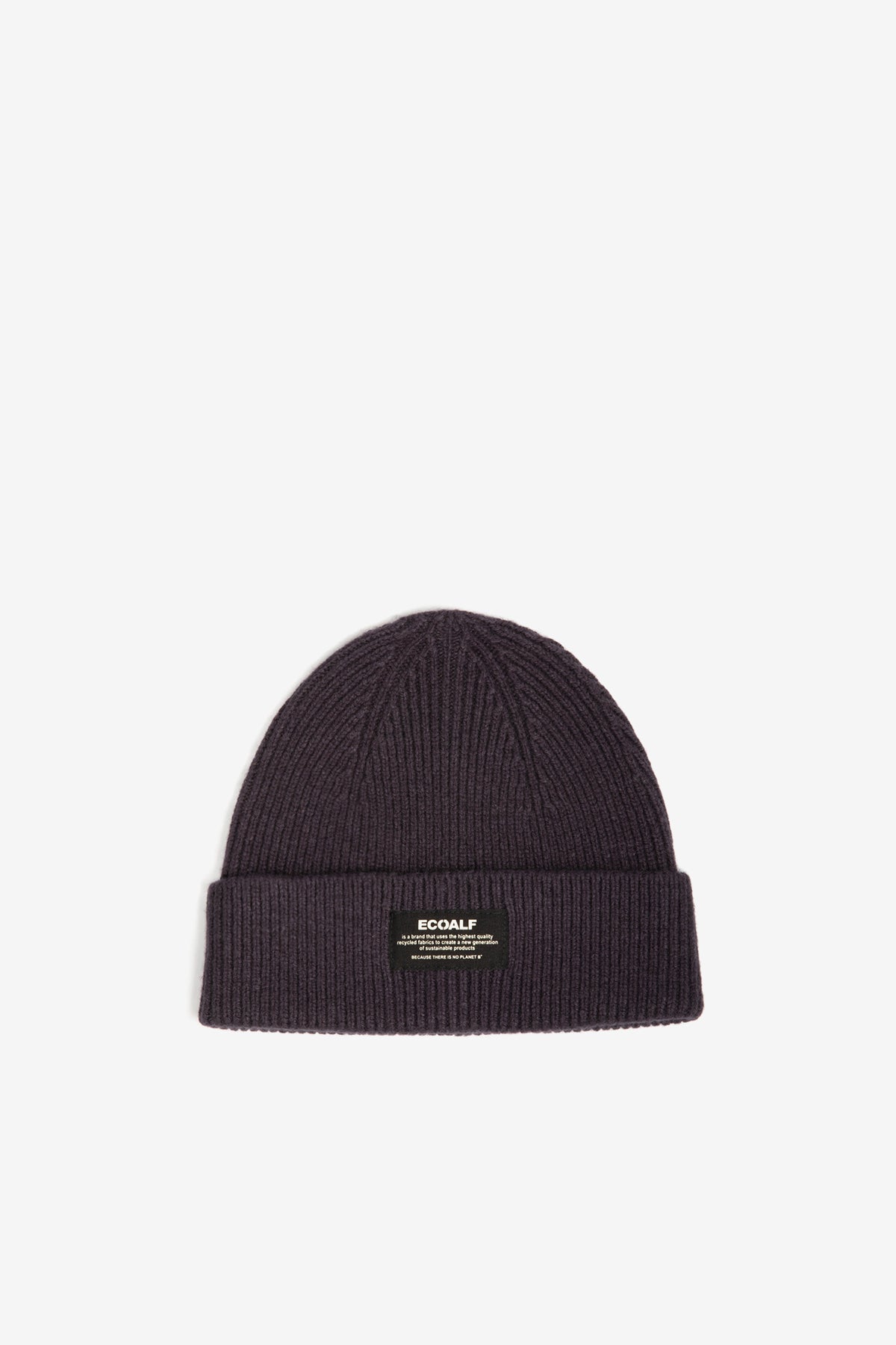 GORRO Ecoalf AW25 morado blueberry