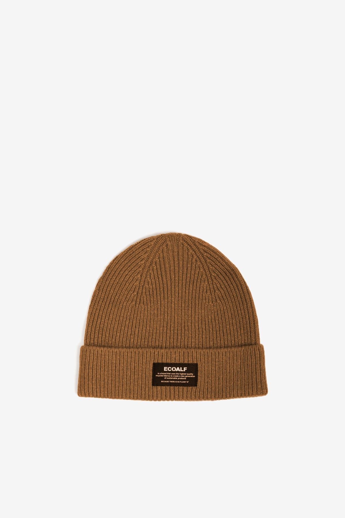 GORRO Ecoalf AW25 marrón biscotti
