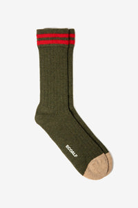 CALCETINES Ecoalf AW25 Mountain khaki