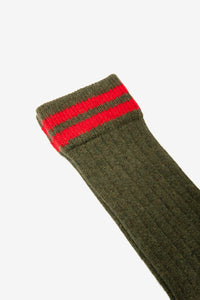 CALCETINES Ecoalf AW25 Mountain khaki