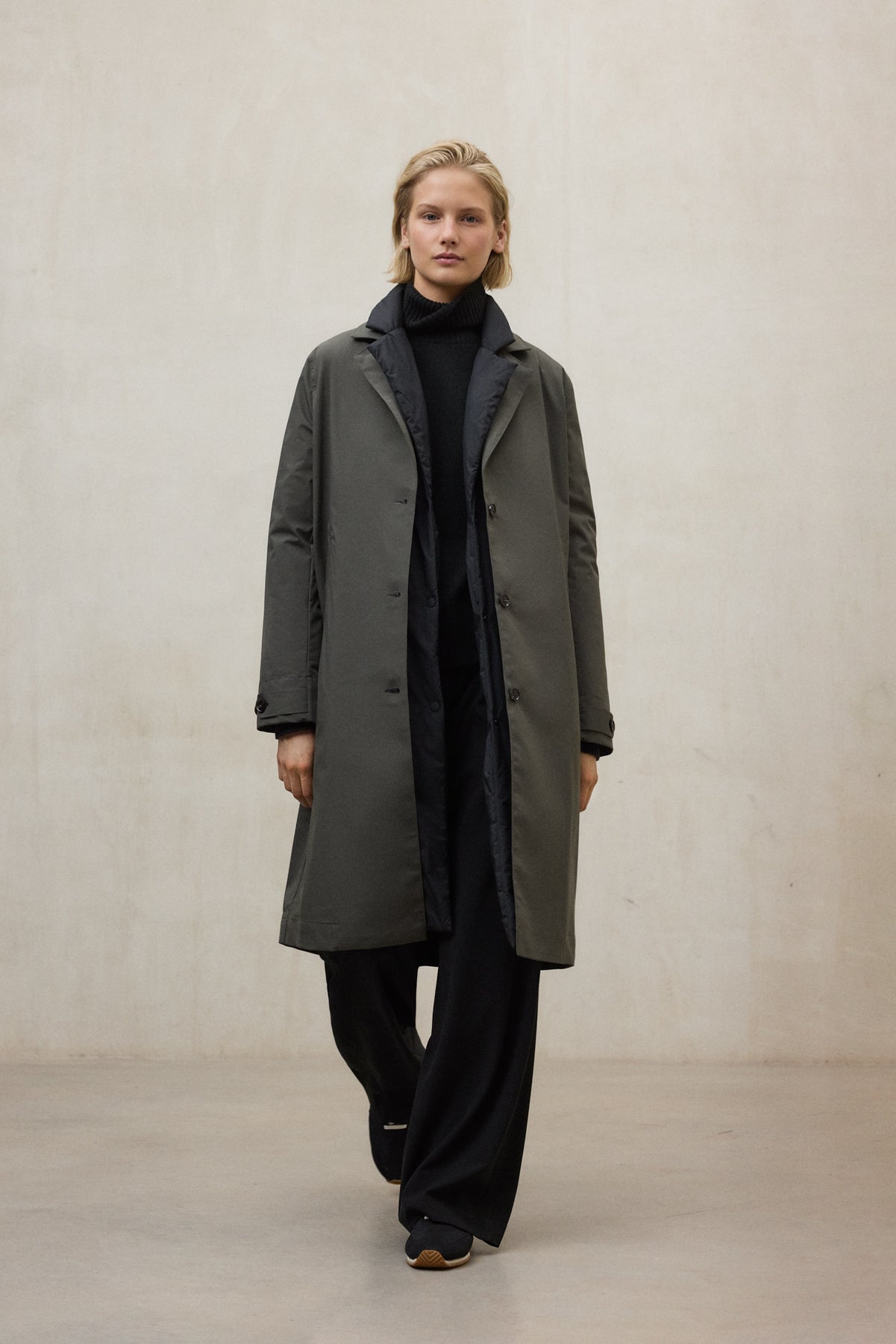 ABRIGO, CHAQUETA Ecoalf AW25 Albert verde