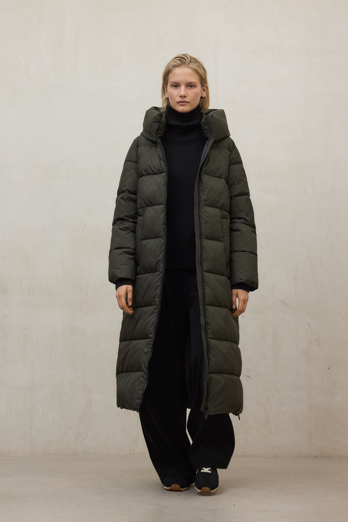 ABRIGO, CHAQUETA Ecoalf AW25 Aranda verde oscuro