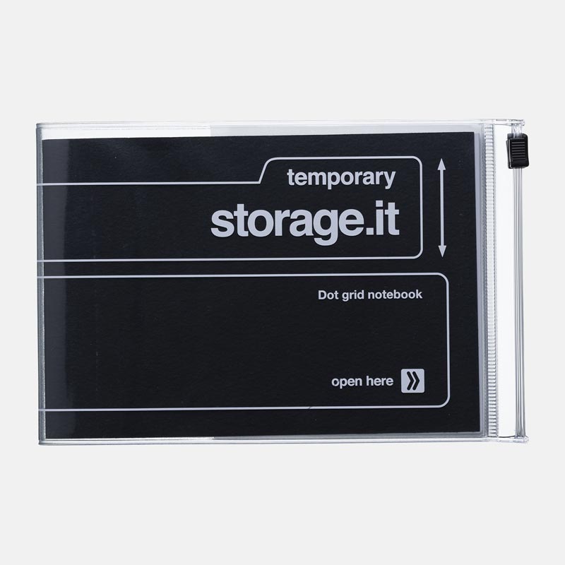 CUADERNO A6 ESCRITORIO, STORAGE.it - NEGRO