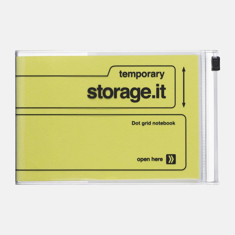 CUADERNO A6 ESCRITORIO, STORAGE.it - AMARILLO