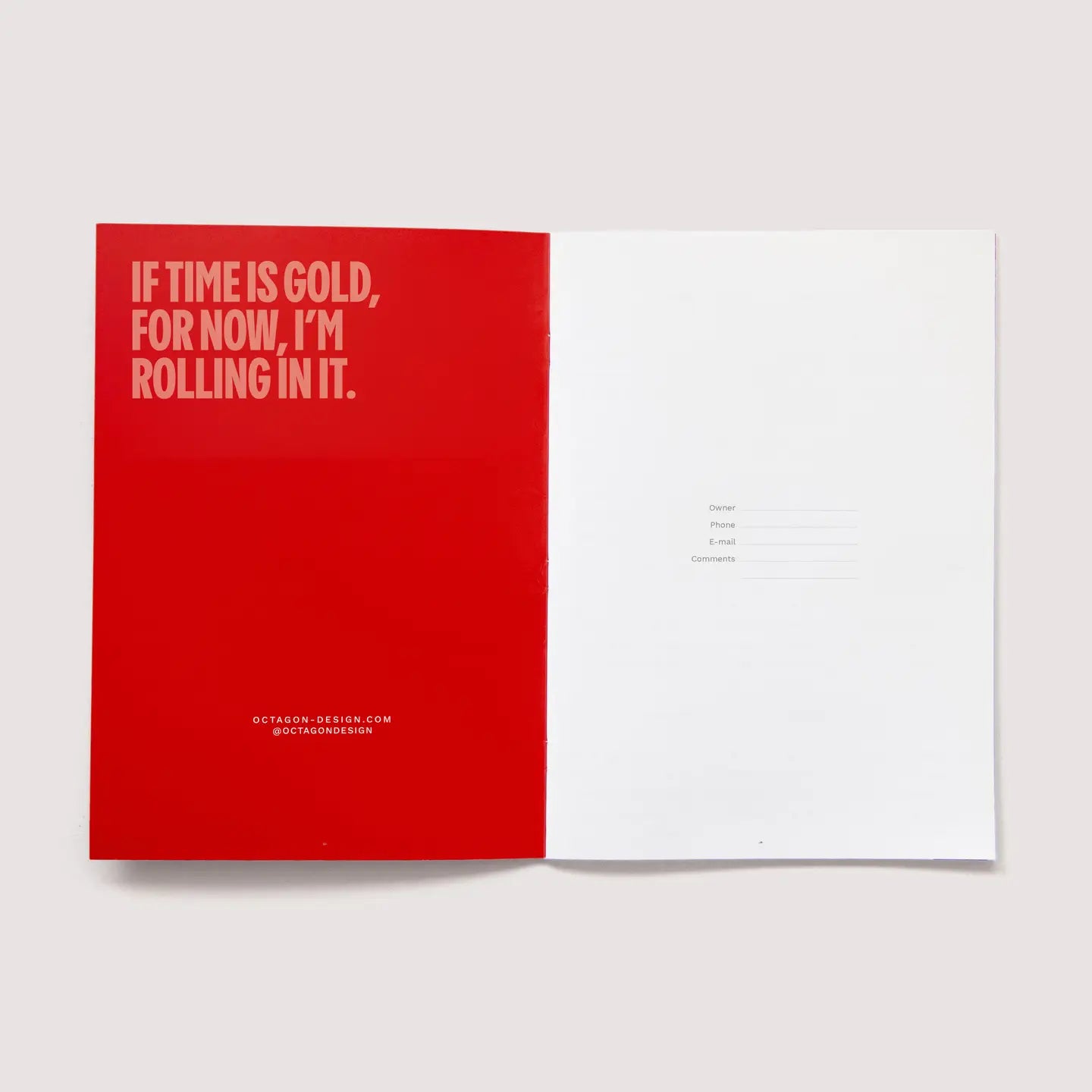 PLANNER Octagon 2026 monthly planner big A4