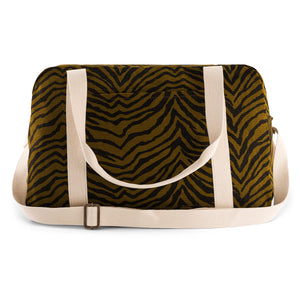 BOLSO Rose in April FIN DE SEMANA zebra tapenade