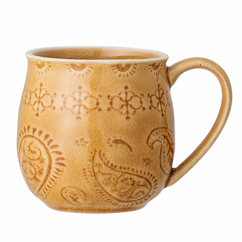 TAZA rani mug yellow stoneware