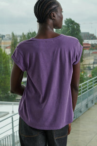 CAMISETA Soeur AW23 Valentin violet