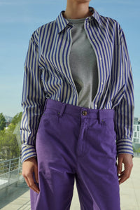 CAMISA Soeur Paris AW23 Saphir bleu