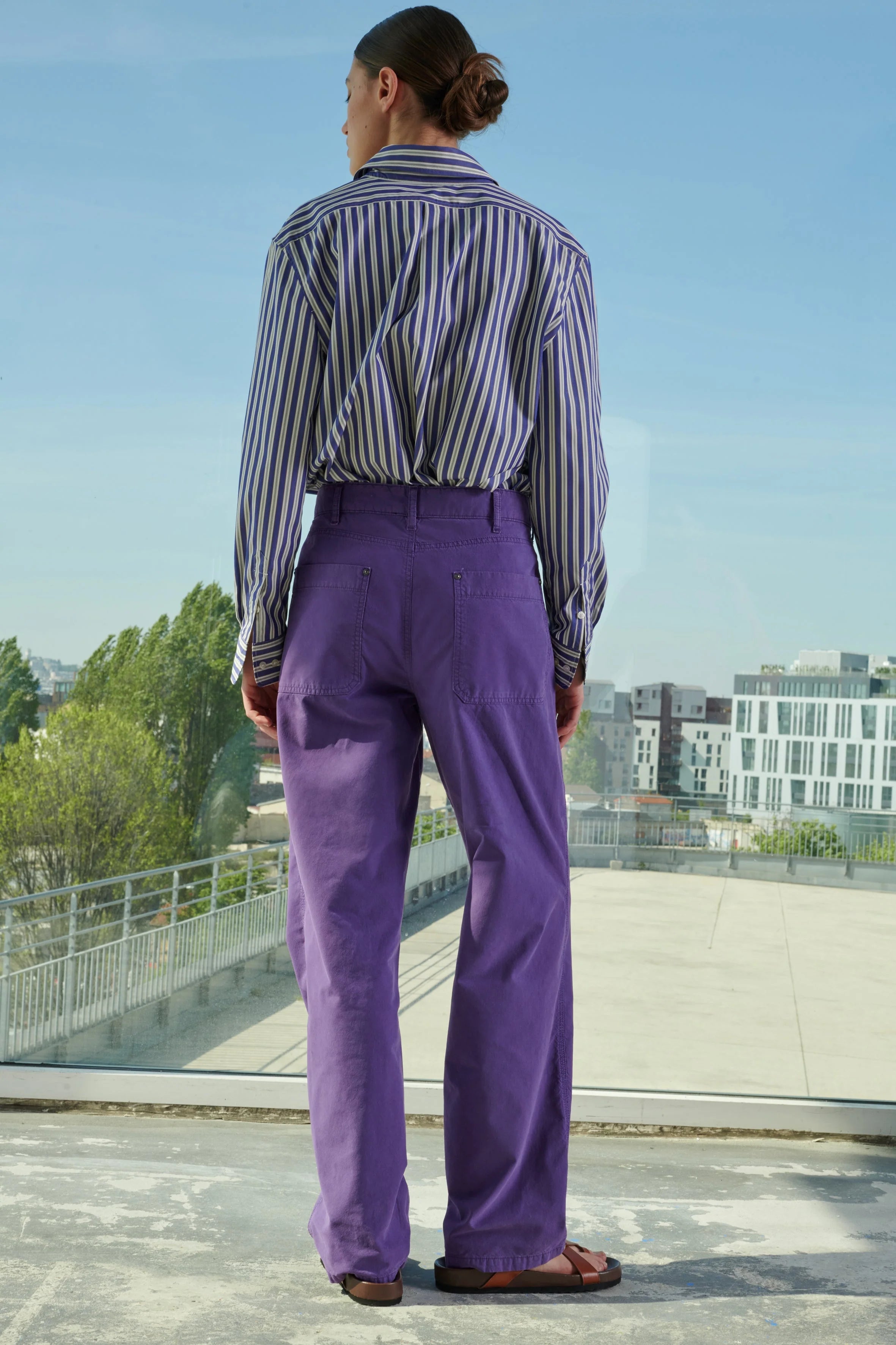 CAMISA Soeur Paris AW23 Saphir bleu