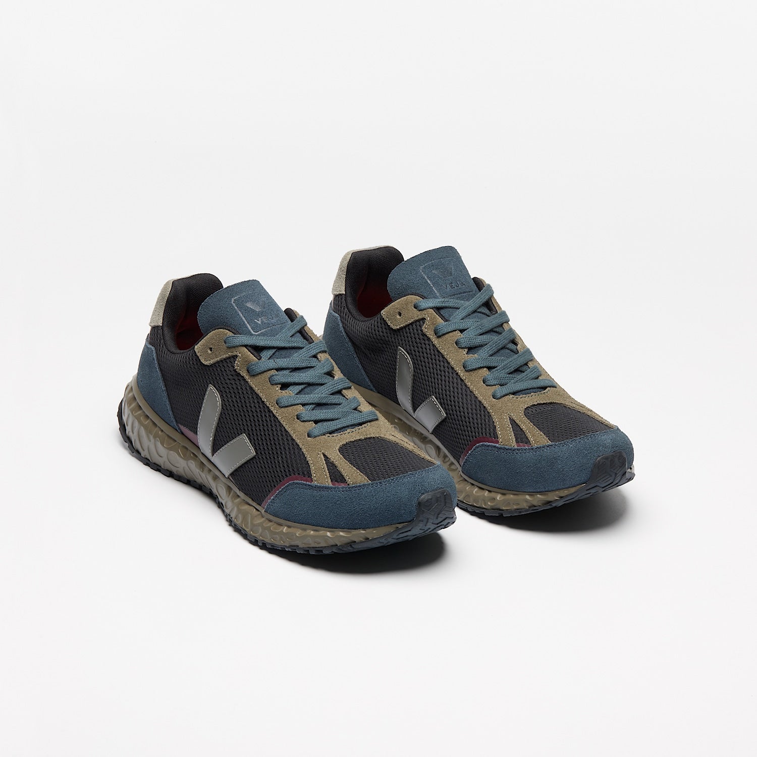 DEPORTIVAS Veja CONDOR ROYALE ALEOMESH black/grey/nautico