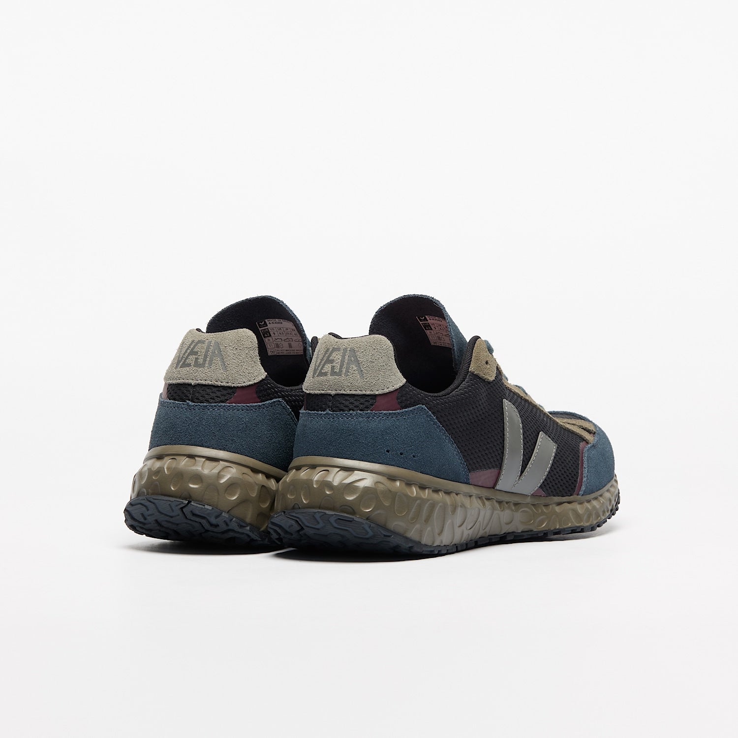 DEPORTIVAS Veja CONDOR ROYALE ALEOMESH black/grey/nautico