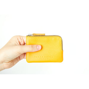 MONEDERO Carré Royal Minimalista amarillo
