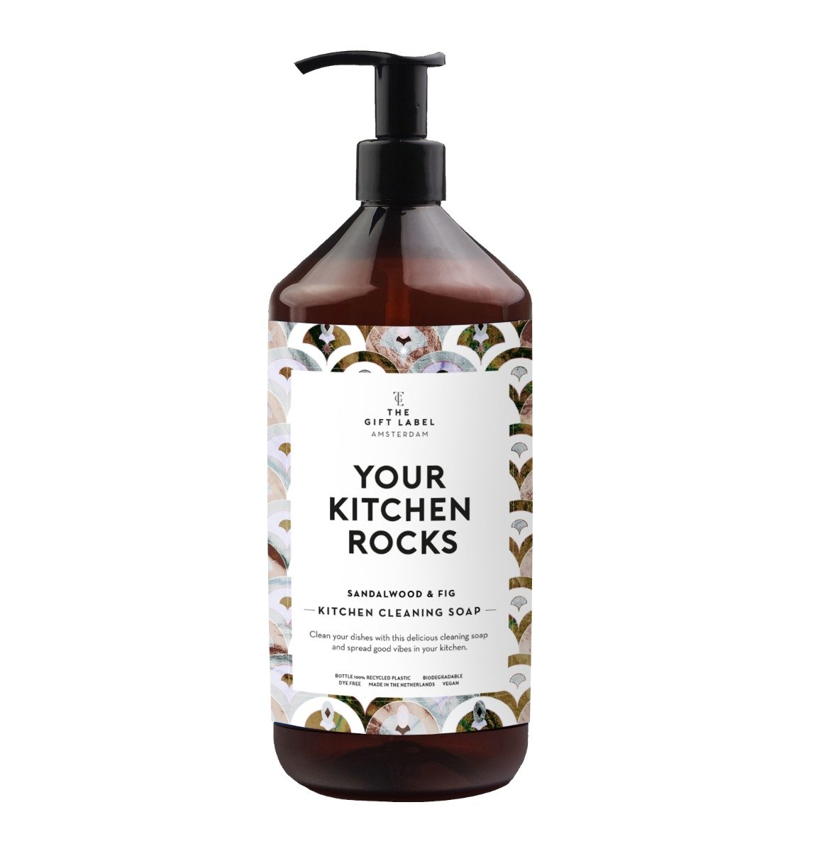 The Gift label kitchen cleaning soap - Your kitchen rocks