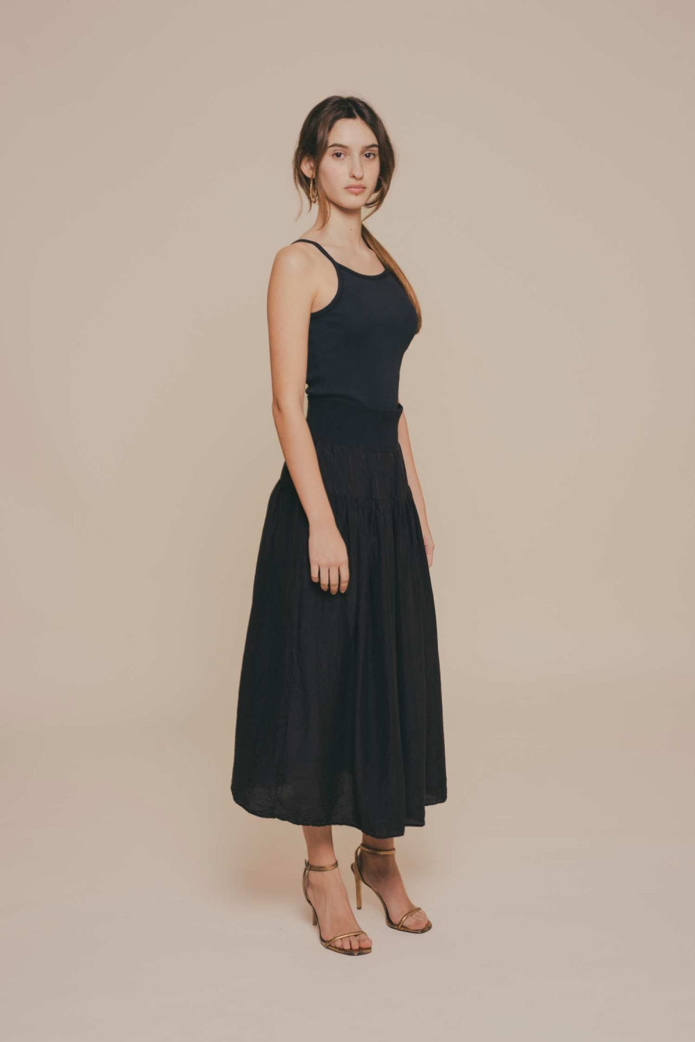 FALDA The Avant AW23 Charlotte negra