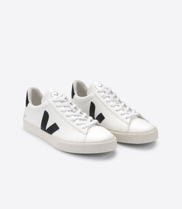 DEPORTIVAS Veja CAMPO CHROMEFREE LEATHER WHITE BLACK